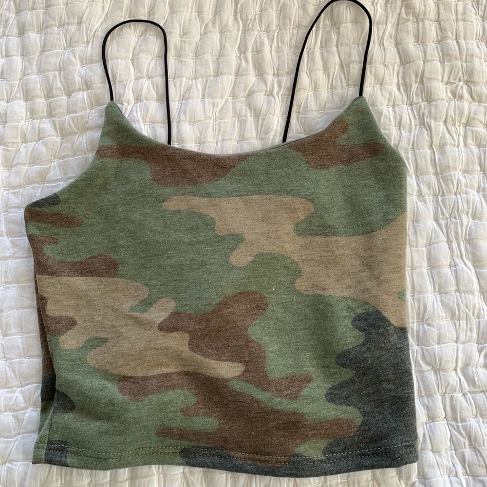 Army crop top!